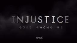 Injustice: Gods Among Us Title Screen